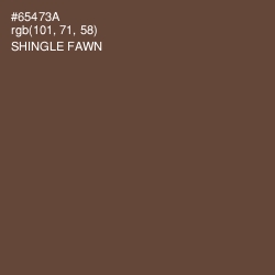 #65473A - Shingle Fawn Color Image